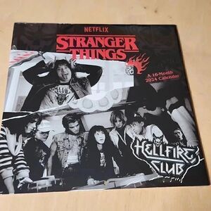Stranger things 16 month 2024 wall calendar